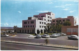 Bataan Memorial Methodist Hospital 1950s Cars Albuquerque New Mexico