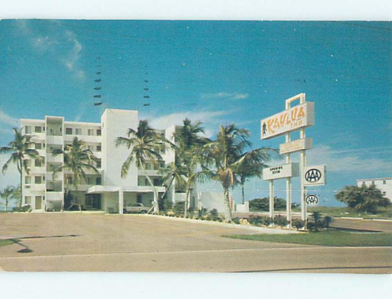 Pre-1980 KAHLLIA INN MOTEL Fort Myers Florida FL M5040