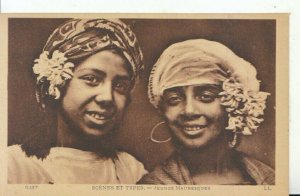 Ethnic Postcard - Scenes Et Types - Jeunes Mauresques - Two Girls - Ref 16496A