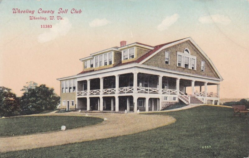 WHEELING, West Virginia, 1901-07s; Country Golf Club