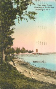 Postcard 1931 New York Chautauqua Lake Institution Albertype hand 22-13187