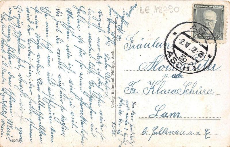 bg18790 Czech As Asch Hauptstrasse