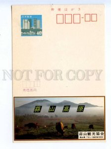419910 JAPAN Milk COW ADVERTISING postal postcard POSTAL stationery
