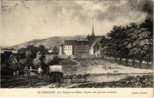 CPA LE PARACLET - pres de NOGENT-sur-SEINE d'apres une gravure (71579)