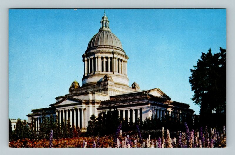 Olympia WA, Capitol Building, Washington Chrome Postcard 