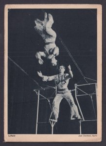 Vintage postcard Germany Circus Acrobats