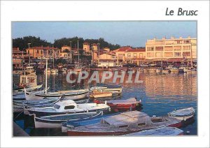 Postcard Modern Brusc (Var) Boats