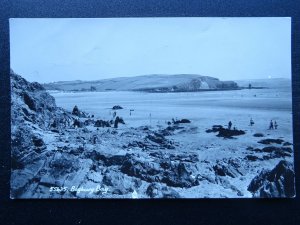 Devon BIGBURY BAY c1950s RP Postcard by E.A.Sweetman & Son