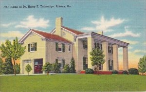 Home Of Dr Harry E Talmadge Athens Georgia