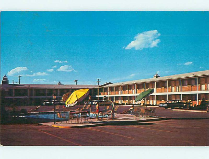 Pre-1980 OLD CARS & RAMADA INN MOTEL Odessa Texas TX s7625