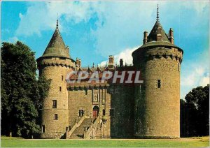 Postcard Modern Combourg Ille et Vilaine Le Chateau