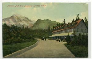 National Park Inn Longmire Springs Washington 1910s postcard