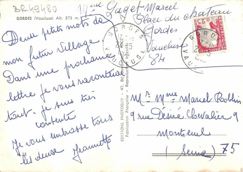 BR49480 Gordes      France