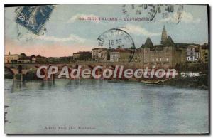 Old Postcard Montauban Vue Generale