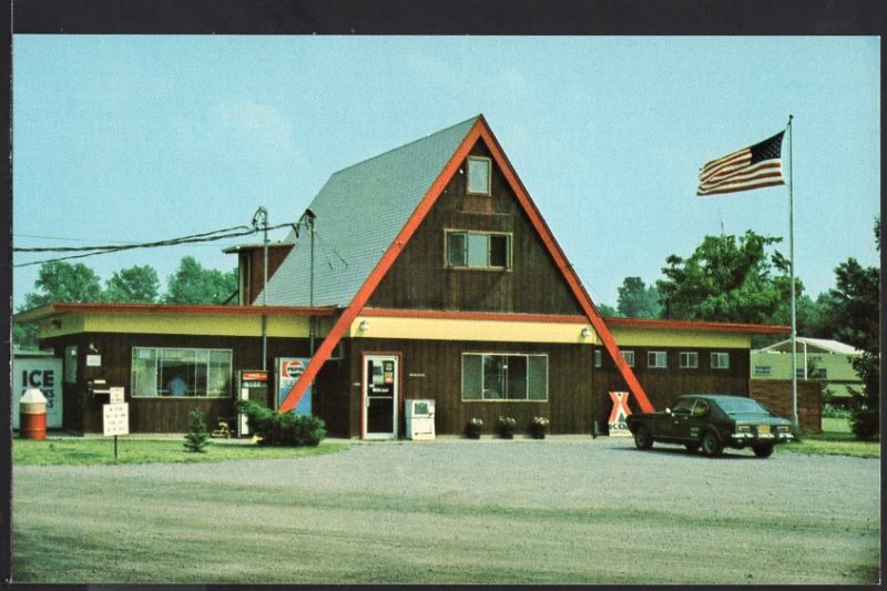 New York ~ Southwest Rochester KOA, 7289 Lake Road BERGEN Chrome 1950s-1970s