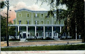 Postcard NY Richfield Springs Tuller House Litho-Chrome 1908 J11