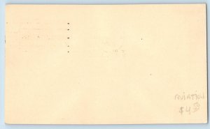 Washington DC Postcard Mammoth 4 Engined Time and Space Annihilators 1949