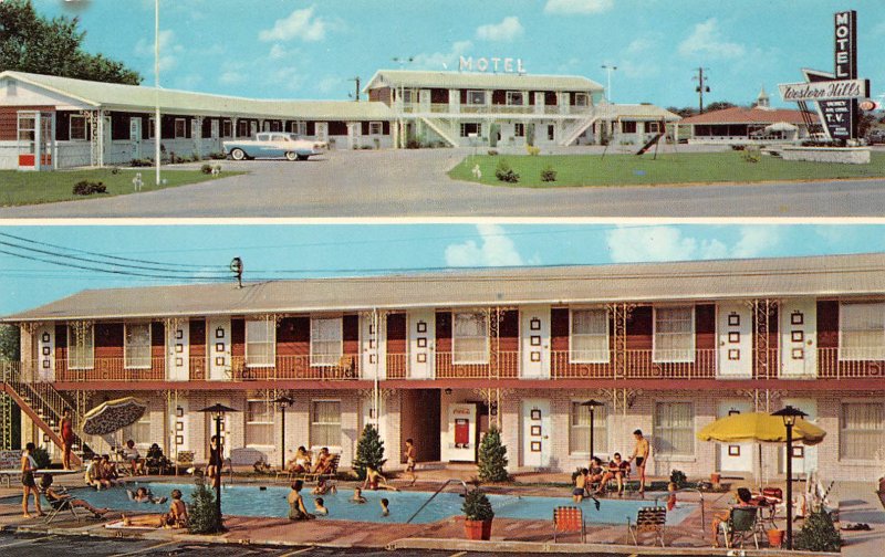 Bowling Green, Kentucky, Western Hills Motel & Restaurant, Vintage, AA357-16