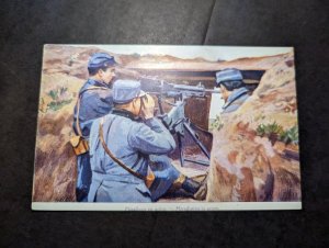 Mint Italy Advertisement Military Postcard Pelletier Quinine Capsules