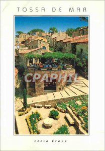 Postcard Modern Tossa de Mar Costa Brava