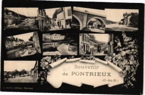 CPA Souvenir de PONTRIEUX (230744)