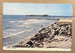 UNUSED POSTCARD - SEAWALL, GALVESTON, TEXAS