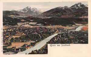 Greeting From Innsbruck, Austria, Early Postcard, Unused, Published in 1901