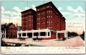 1906 Hotel Windermere Chicago Illinois IL Horse Carriage Front Posted Postcard