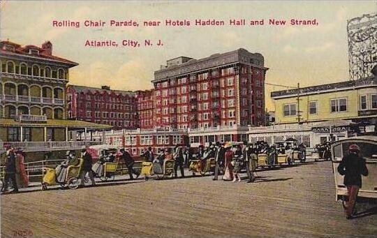 New Jersey Atlantic City Rolling Chair Parade Near Hotels Hadden Hall and New...