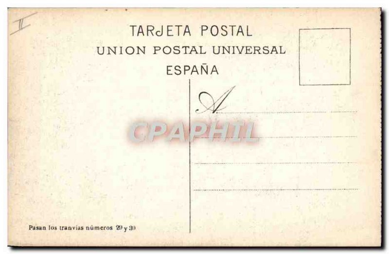 Postcard Old Elephant Barcelona Parque El Elefante