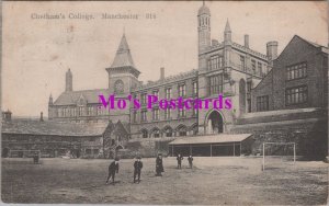 Lancashire Postcard - Manchester, Chetham's College  HM204