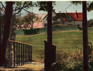 1930s PRINCE EDWARD ISLAND PARK CANADA GREEN GABLES HOUSE POSTCARD 43-115