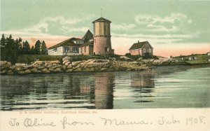 Boothbay Harbor Maine US Lobster Hatchery C-1910 Postcard Morris 10647