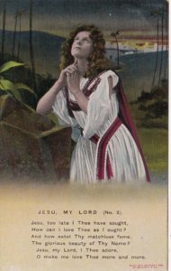 Bamforth Woman Praying Jesu My Lord No 2