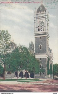 PORTLAND, Oregon, 1900-1910s; Congregational Church