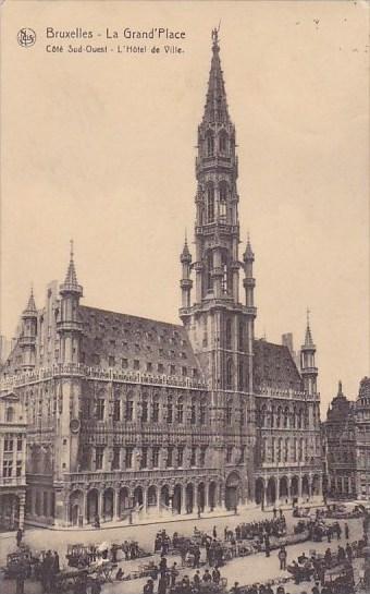 Belgium Brussells La Grand Place