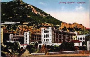 Gibraltar Military Hospital Gibraltar Vintage Postcard C117