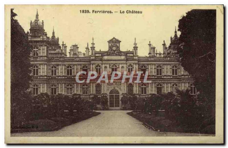Old Postcard Ferrieres Le Chateau