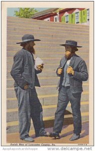 Pennsylvania Lancaster County Amish Men Of Lancaster County