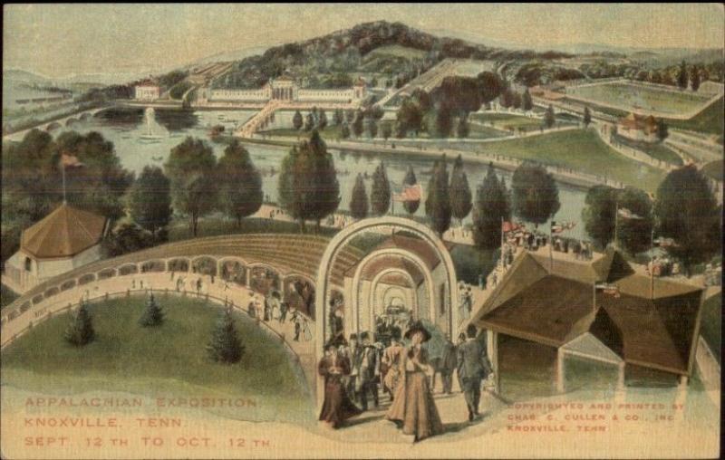 Knoxville TN Appalachian Expo Exposition c1910 Postcard