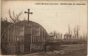 CPA Guerre CHAULNES Notre-Dame de Chaulnes (19114)