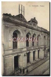 Postcard Old Theater Bourges