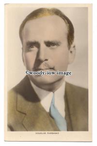 b4343 - Film Actor - Douglas Fairbanks - postcard Picturegoer Colourgraph C50