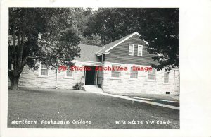 WV, Elkins, West Virginia, RPPC, State 4H Camp,Northern Panhandle Cottage, Photo