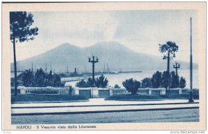 NAPOLI (Naples) , Italy , 1910s ; Il Vesuvio visto dalla Litoranea