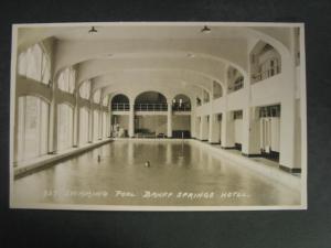 BANFF SPRINGS HOTEL SWIMMING POOL BYRON HARMON RP #837
