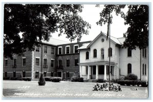 c1940's The Covanent Childrens Home Princeton Illinois IL RPPC Photo Postcard