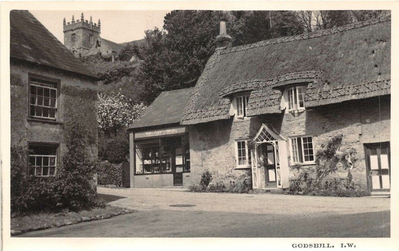 br108330 godshill isle of wight uk real photo