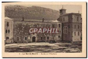 Old Postcard La Sainte Baume & # Entree From 39Hotellerie