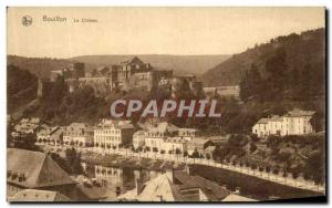 Old Postcard Bouillon Le Chateau